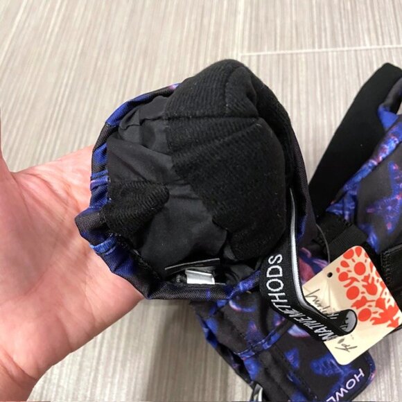 NWT Free People x Howl Fairbanks Butterfly Mittens Medium Winter Ski Snow Mitts - Picture 13 of 16